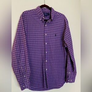 Men’s Ralph Lauren Classic Fit Button Down Shirt, Size 16 1/2 L​​​​​​​